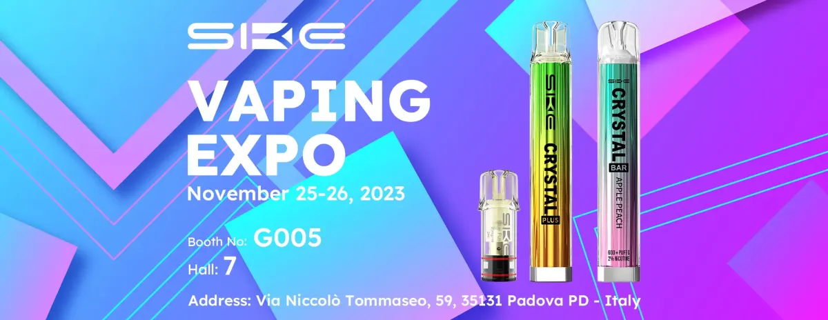 Exhibition | SKE will Attend the Vaping Expo 2023 in Italy
