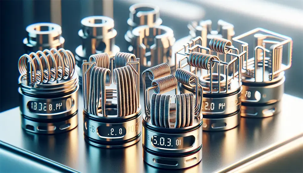What Does Low Resistance Mean on A Vape a variety of vape coils with different resistances