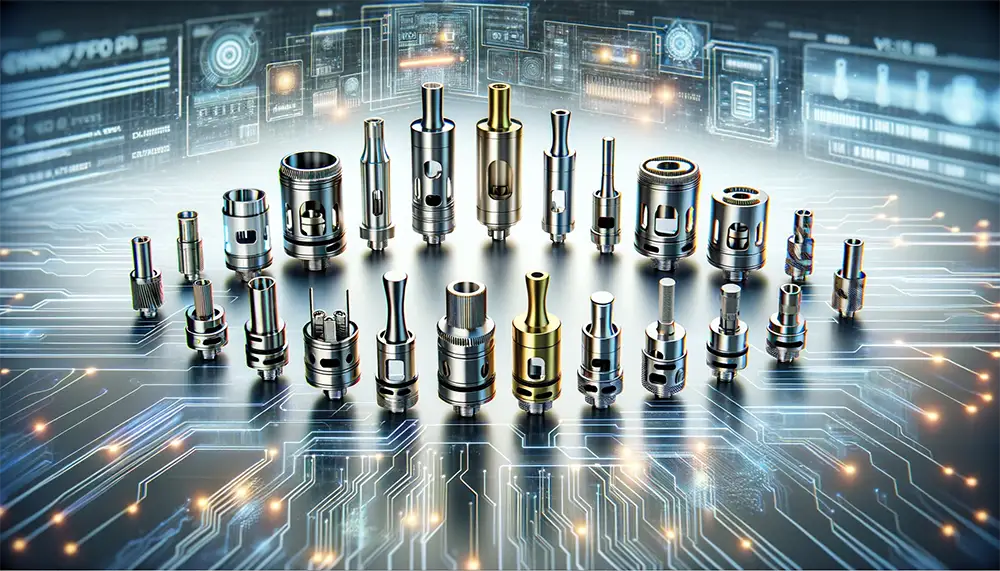 a variety of vape coils