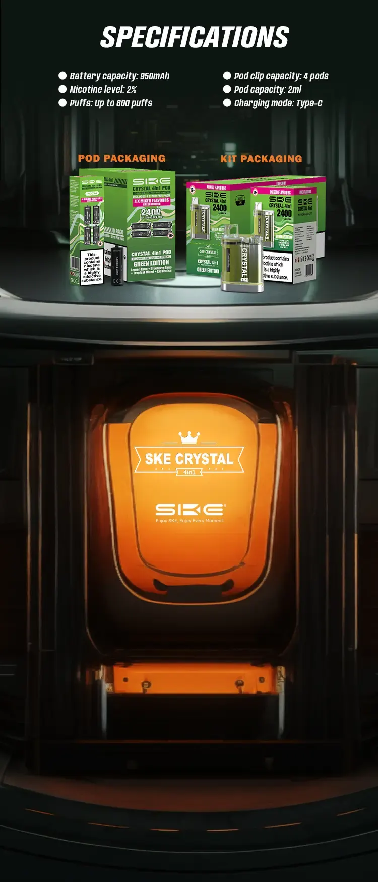 SKE Crystal 4in1