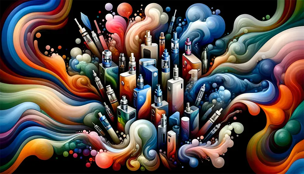 a harmonious blend of refillable vapes and disposable vapes