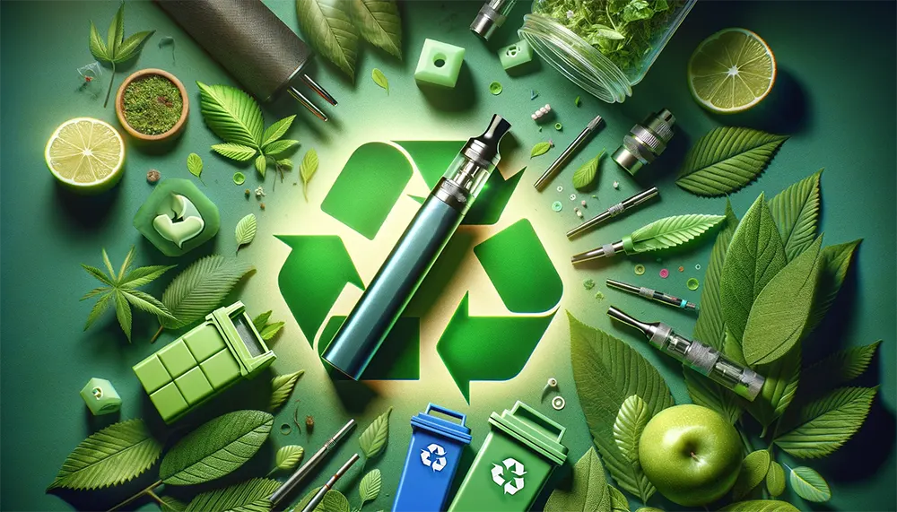 the environmentally friendly aspect of buttonless disposable vape pens