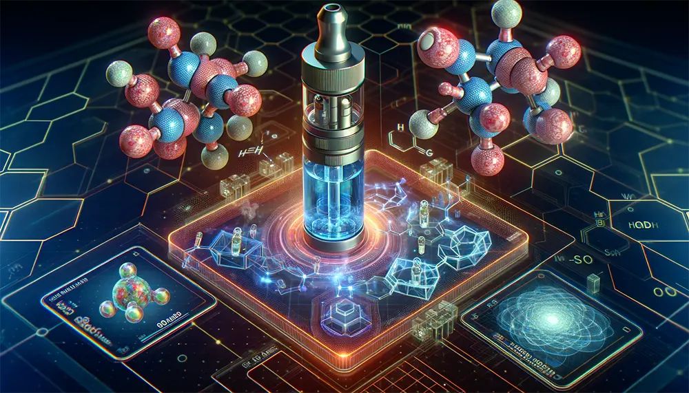 the molecular breakdown of vape juice ingredients under the influence of heat