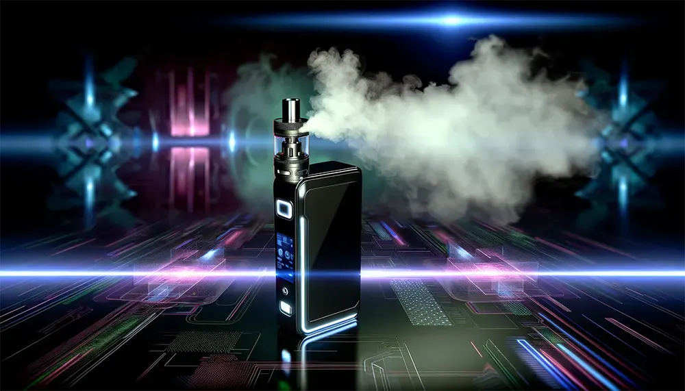 Is Vegetable Glycerin Safe to Vape? Find Out Now! a vaping device with advanced technology and modern design