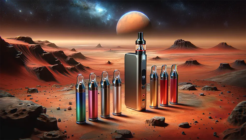 What Are Vape Pods? Insights into Vaping Tech a visually stunning of a sophisticated vape pod system