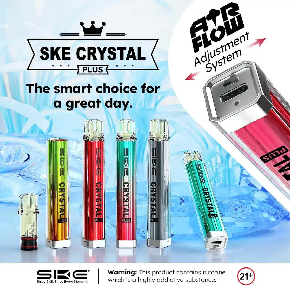 Transform Your Puffs with SKE Crystal Plus!