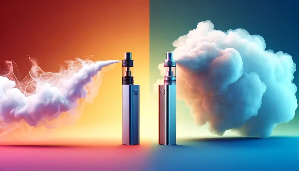Vape Styles Uncovered: Are Disposable Vapes MTL or DTL? the vapor contrast between MTL and DTL vaping styles