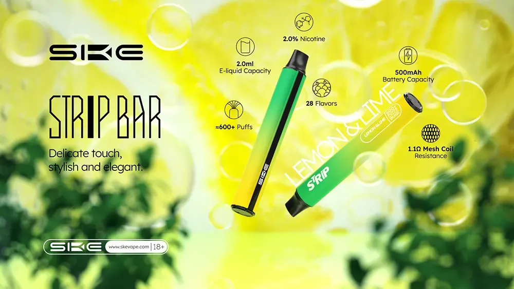 Why Choose SKE Strip Bar? Top Benefits Explained SKE Strip Bar 600 Puffs Disposable Vapes