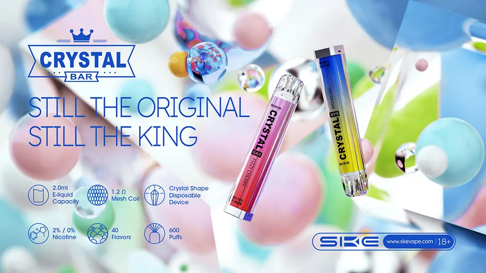 SKE Crystal Bar Disposable Vapes Still the Original