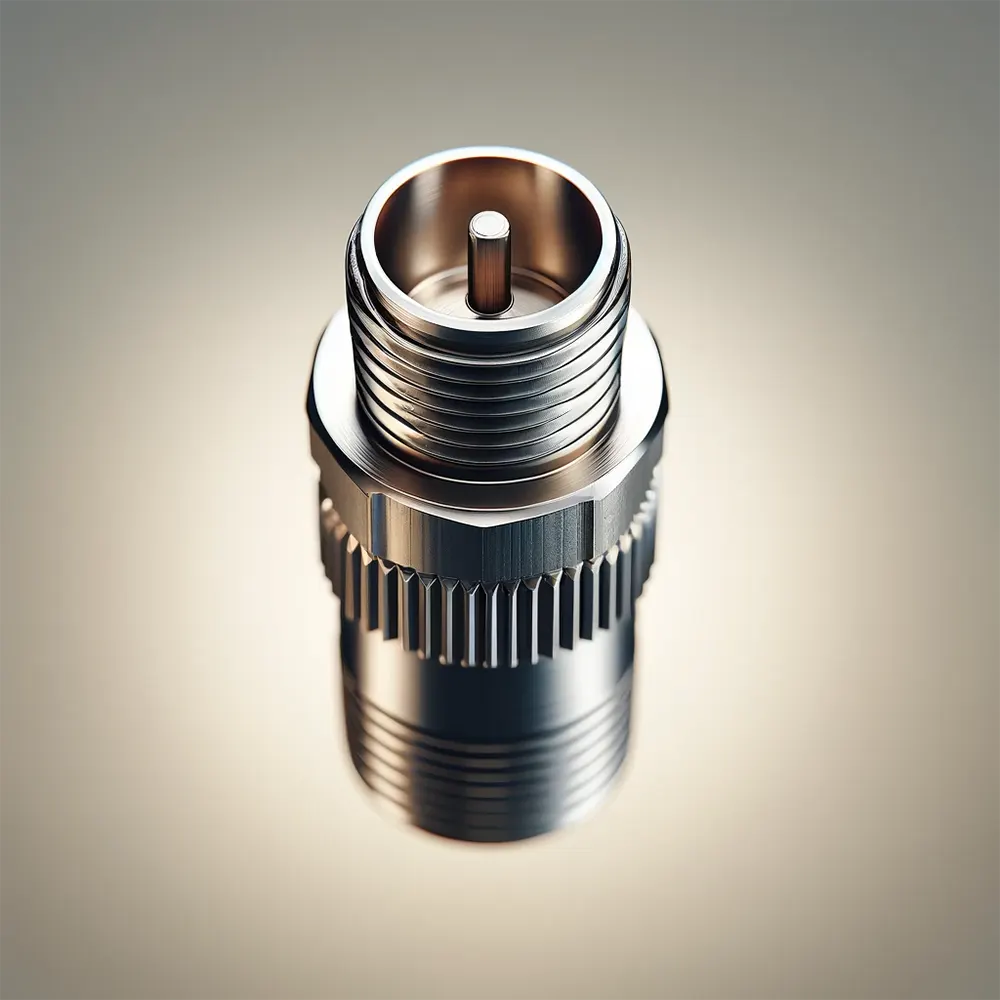 a 510 threading connector commonly used in vaping devices