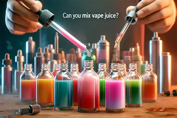 Article cover for Can You Mix Vape Juice? Custom Blends Guide 2024