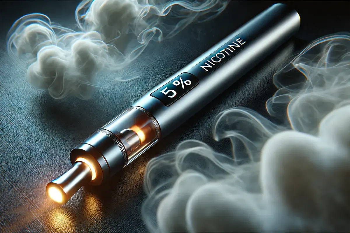 Article cover for Is 5% Nicotine a Lot for a Beginner?