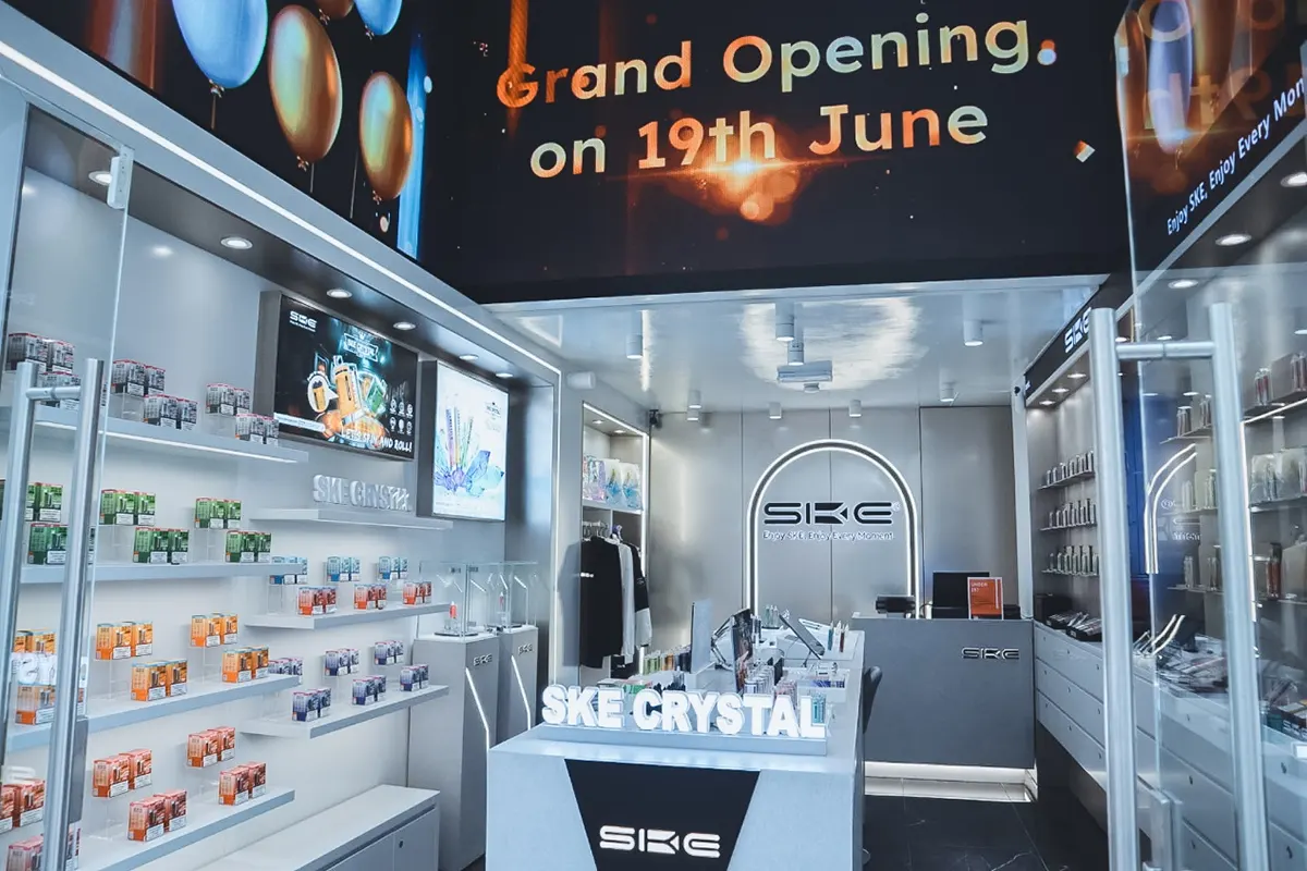 SKE Opens First Flagship Store in Manchester: Leading the New Trend in Vaping Retail