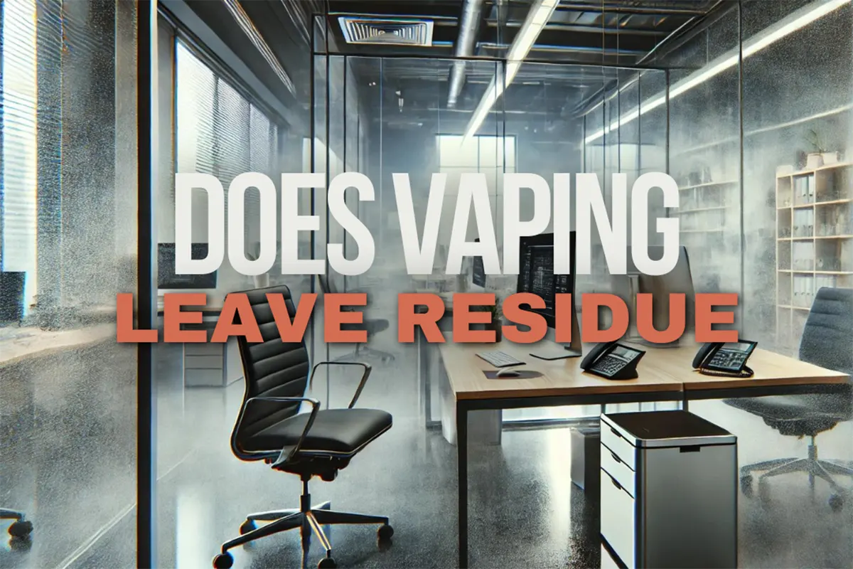 Does Vaping Leave Residue? How to Tackle It?