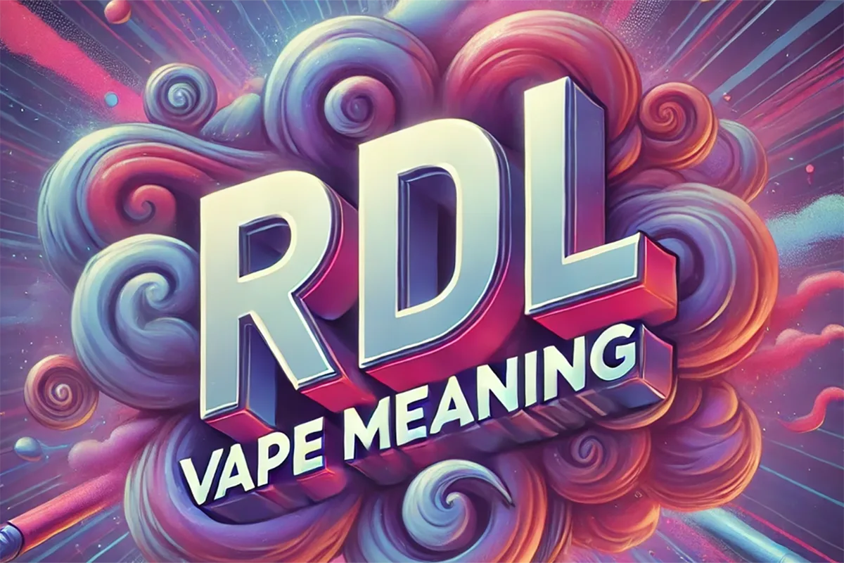 RDL Vape Meaning: Discover the Ideal Vaping Style Today