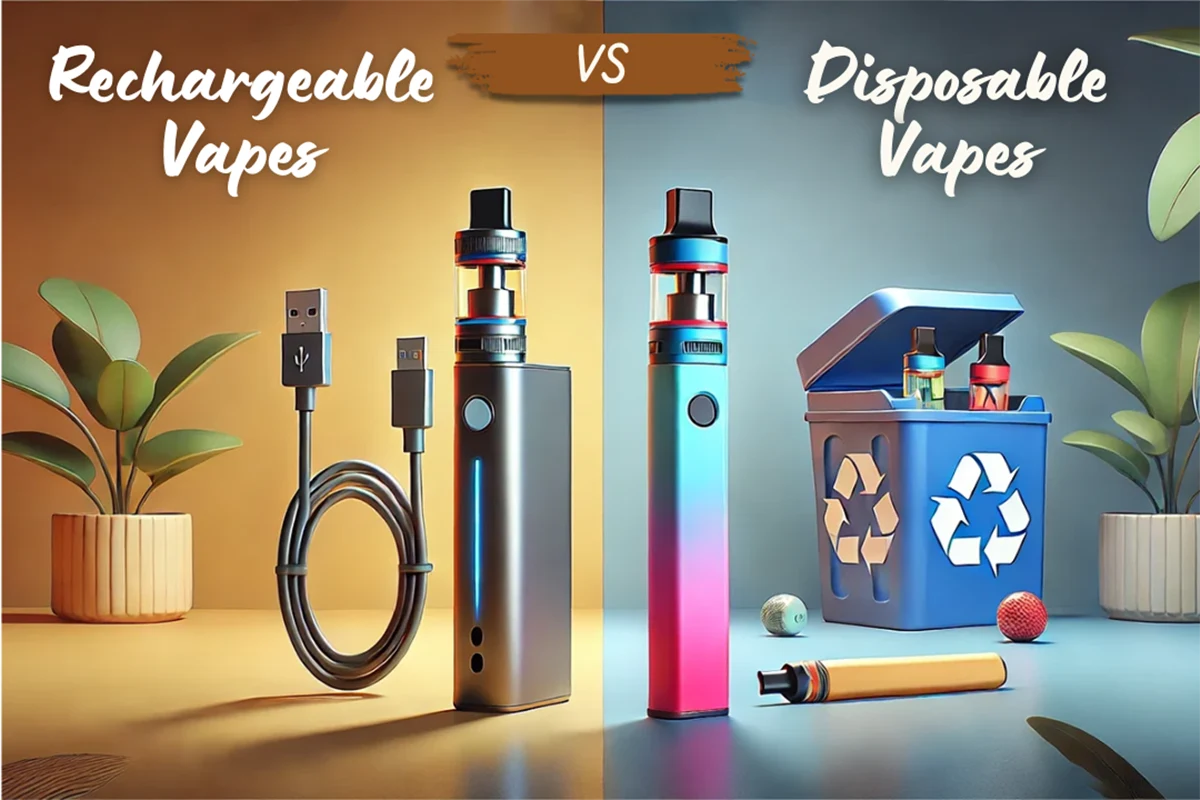 Rechargeable Vapes vs. Disposable Vapes: The Vaping Verdict