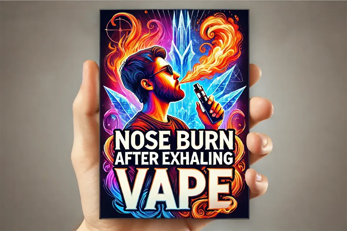 Why Does My Nose Burn After Exhaling Vape Out of It?