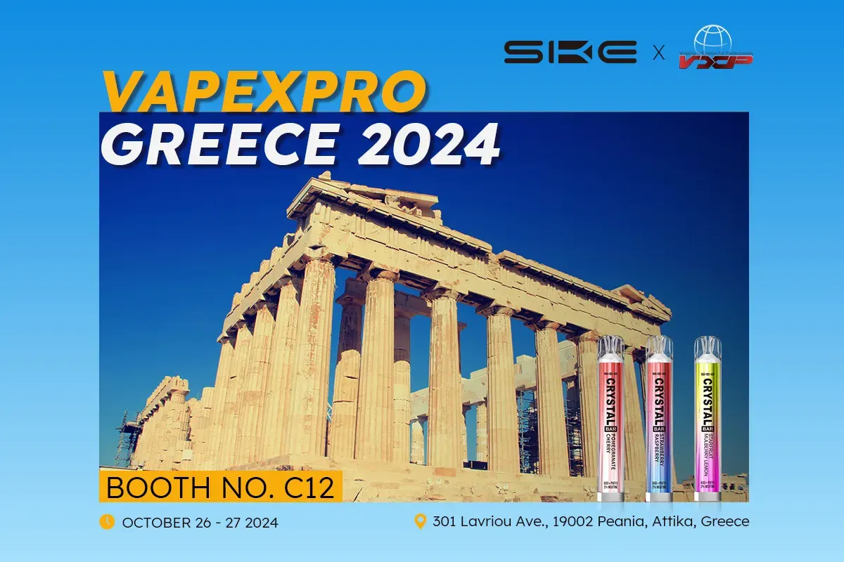Exhibition | Discover SKE's Latest at VAPEXPRO Greece!