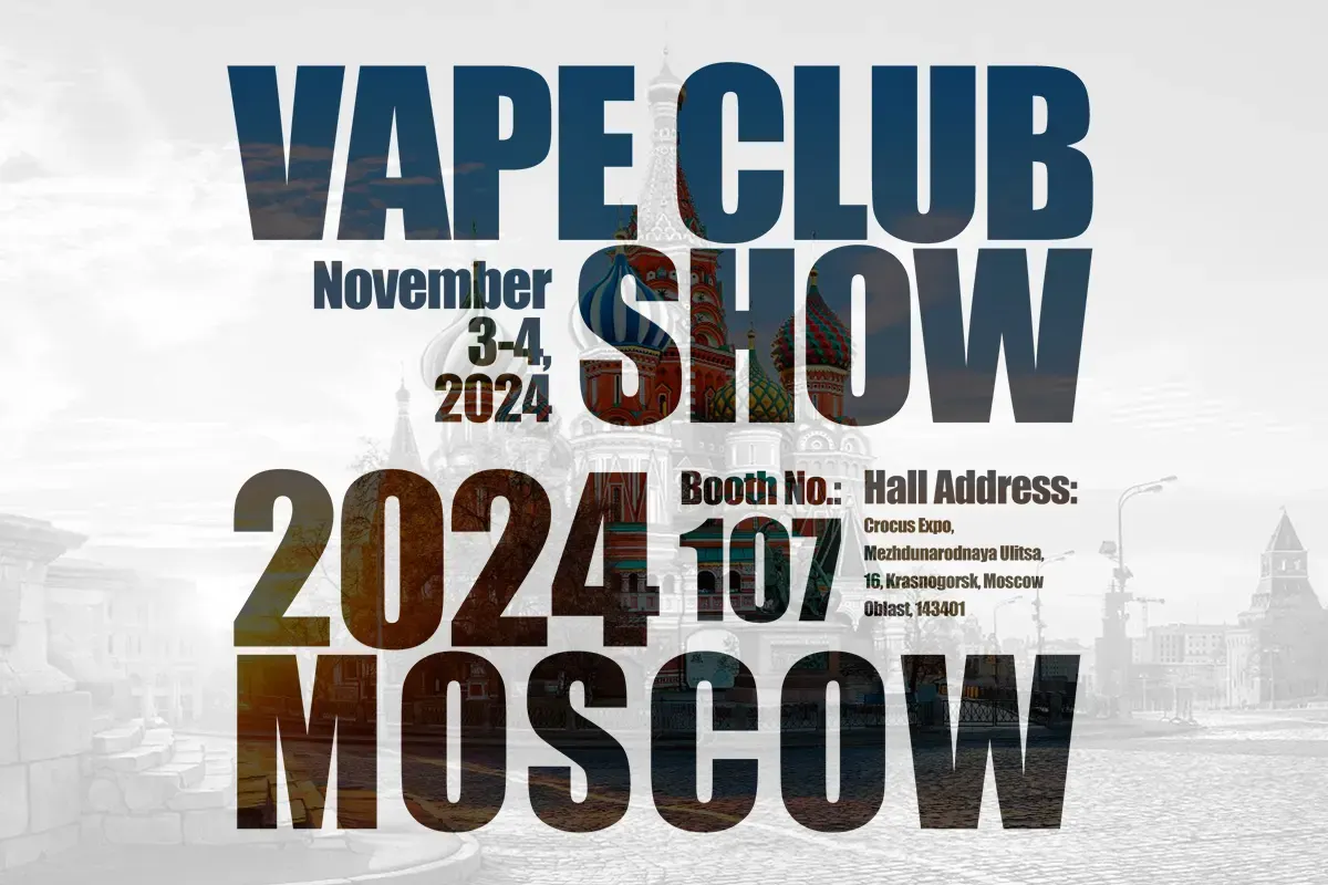 Exhibition | SKE Heads to Vape Club Show 2024 Moscow!