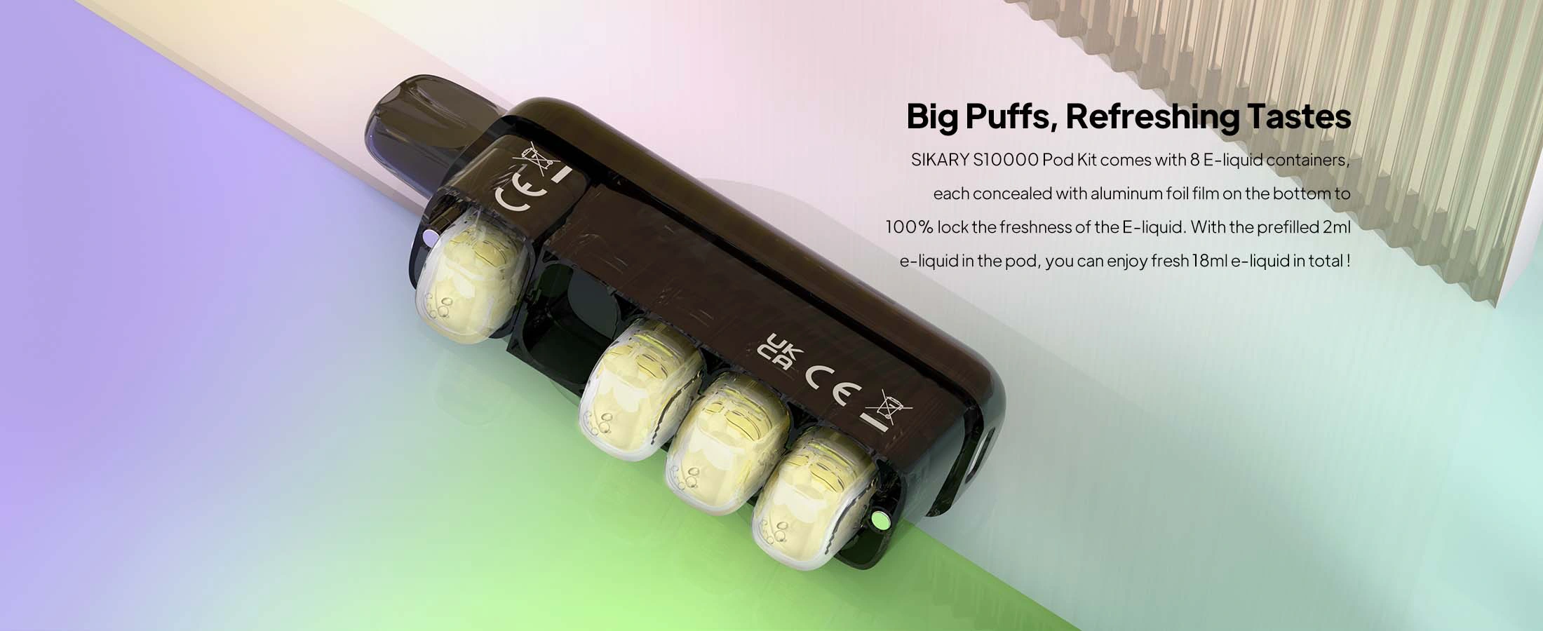 Sikary S10000 Pod Kit