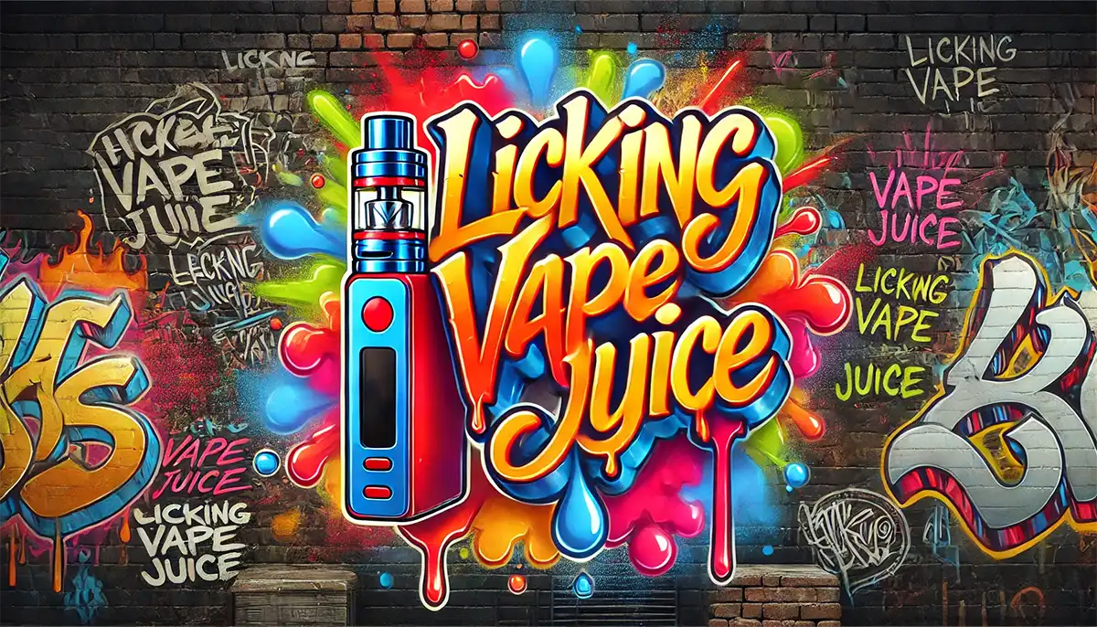 Can You Lick Vape Juice For a Nicotine Rush? licking vape juice