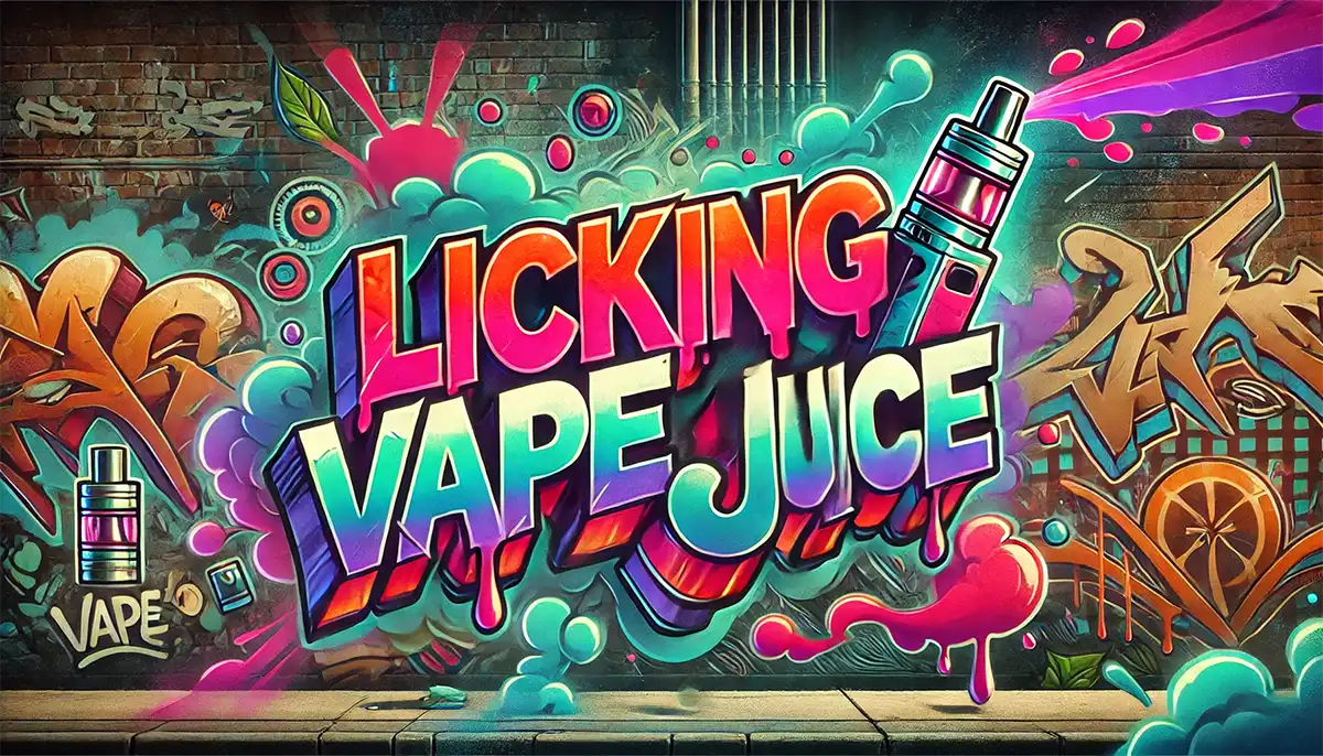 Can You Lick Vape Juice For a Nicotine Rush? vape juice in mouth