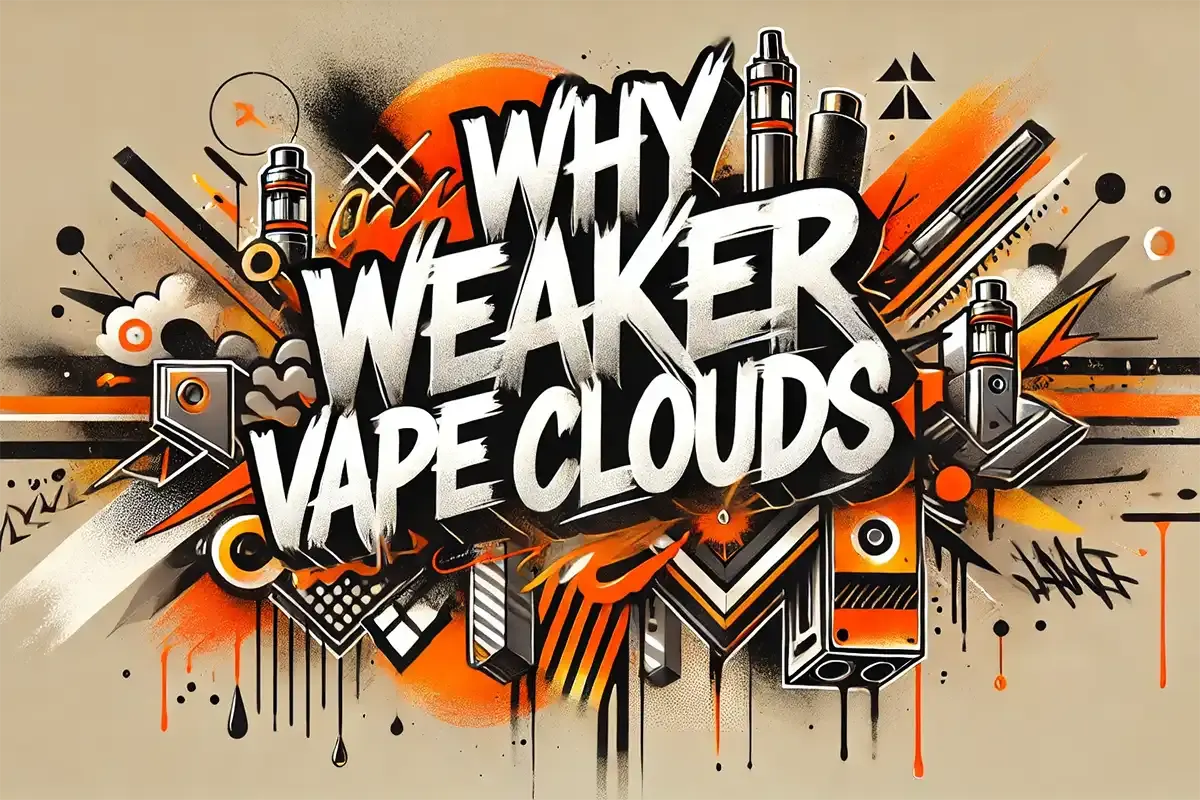 Why Are My Vape Clouds Weaker Than Those Of Others?
