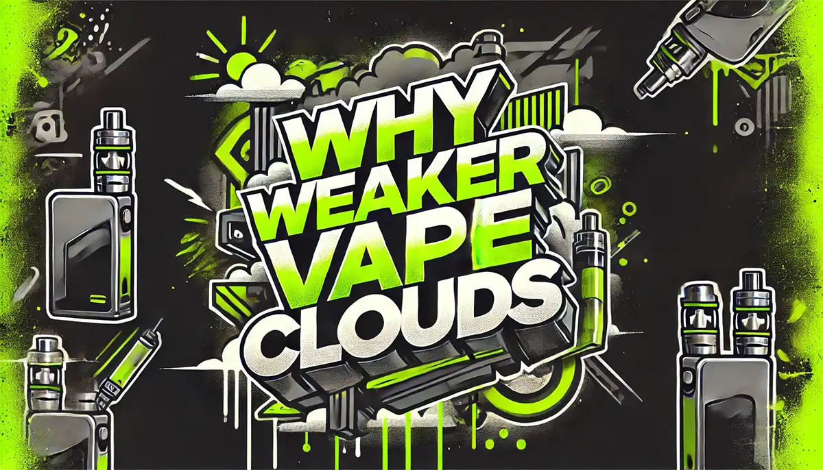 Why Are My Vape Clouds Weaker Than Those Of Others? how to get the best clouds out of your vape
