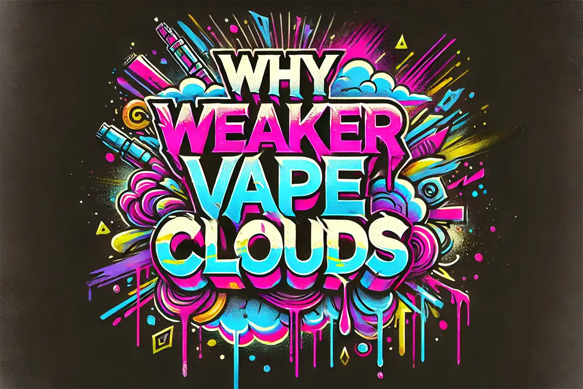 Why Are My Vape Clouds Weaker Than Those Of Others? how to make big vape clouds