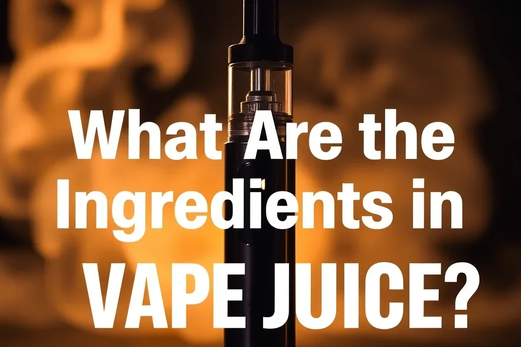 What Are the Ingredients in Vape Juice?