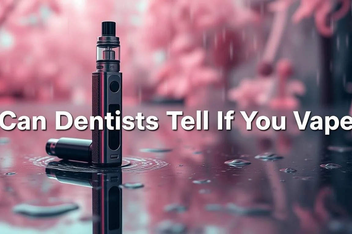 Can Dentists Tell If You Vape?