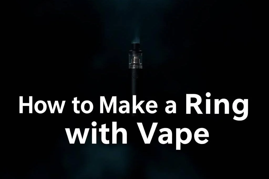 How to Make a Ring with Vape