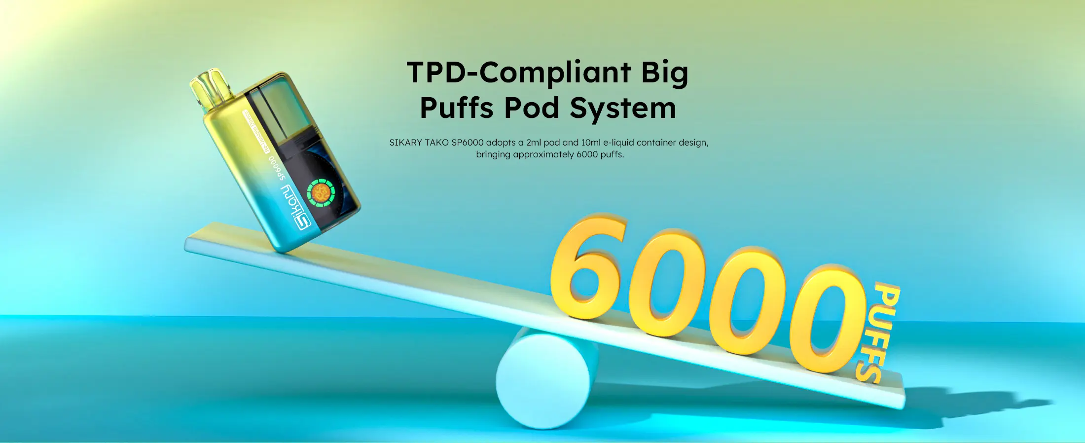 Sikary TAKO SP6000 Pod Kit