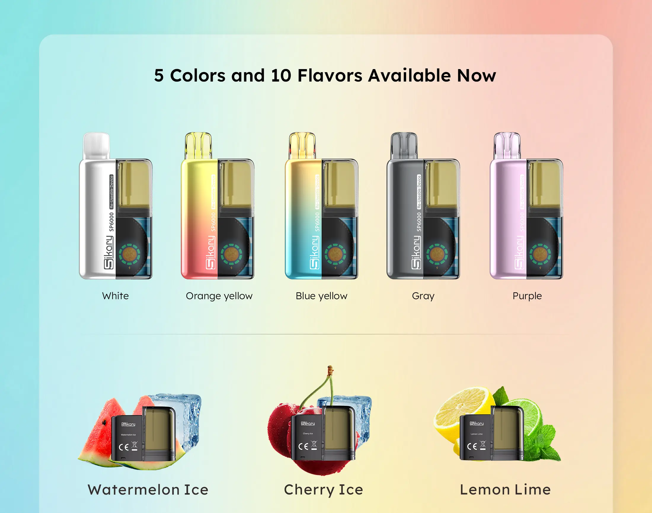 Sikary TAKO SP6000 Pod Kit