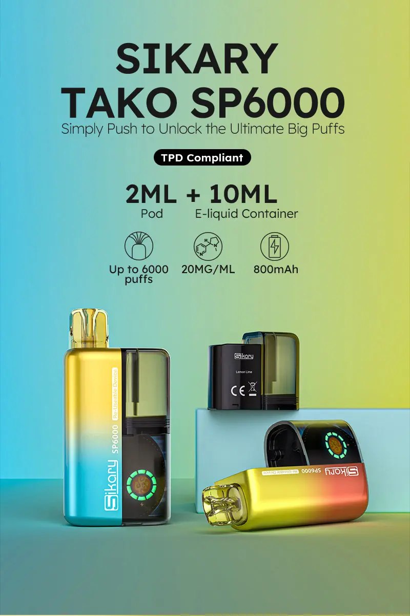Sikary TAKO SP6000 Pod Kit