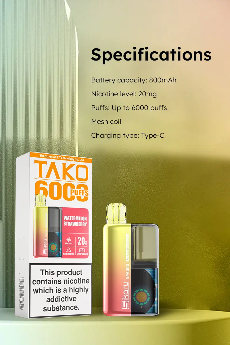Sikary TAKO SP6000 Pod Kit