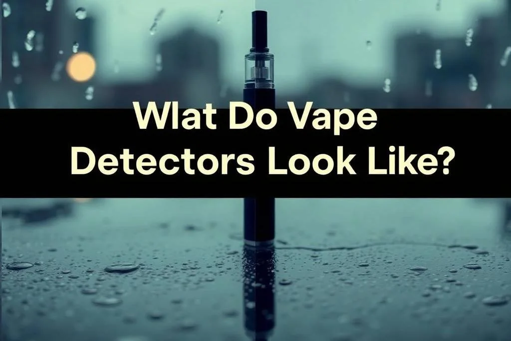 What Do Vape Detectors Look Like?