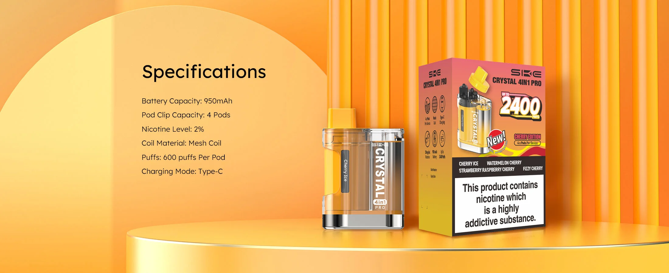 SKE Crystal 4in1 Pro