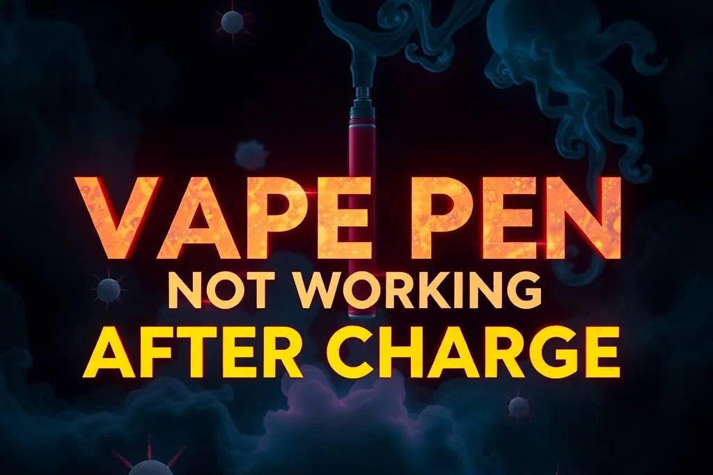 Vape Pen Not Working After Charge: Common Reasons and Fixes