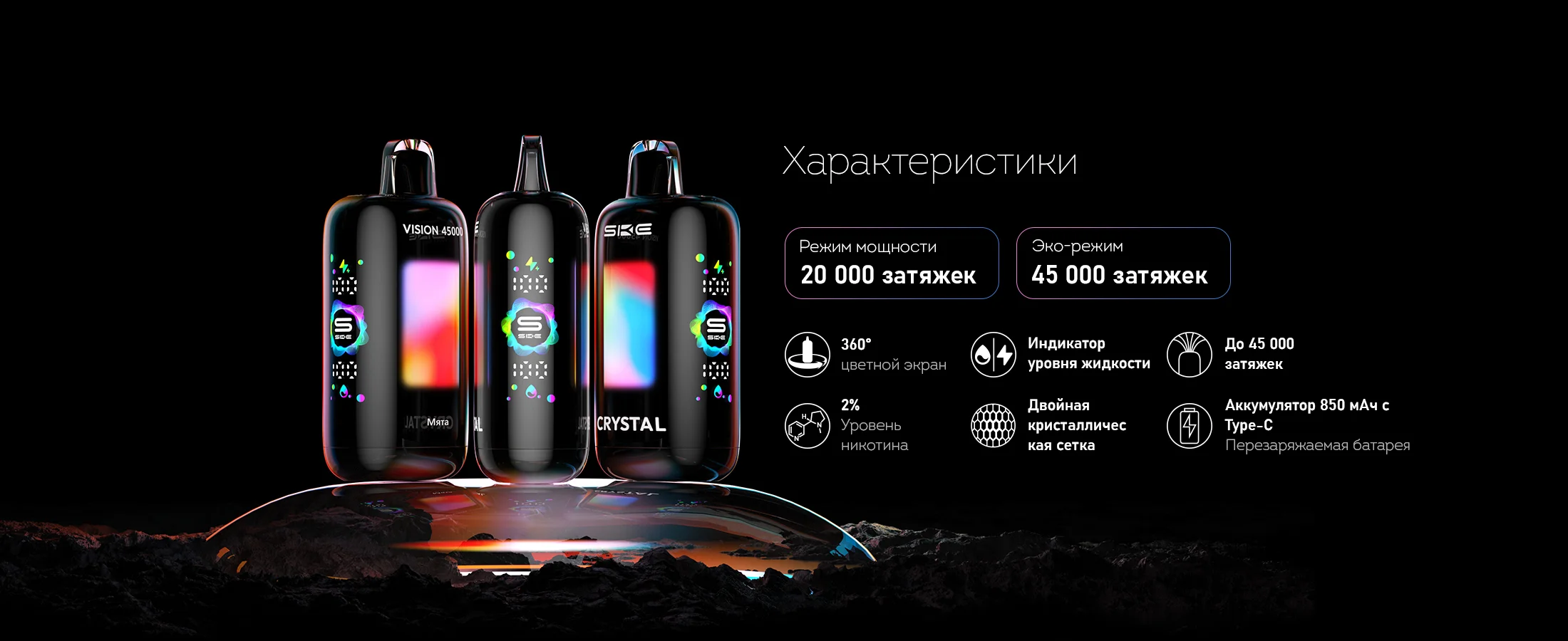 SKE Crystal Vision 45000