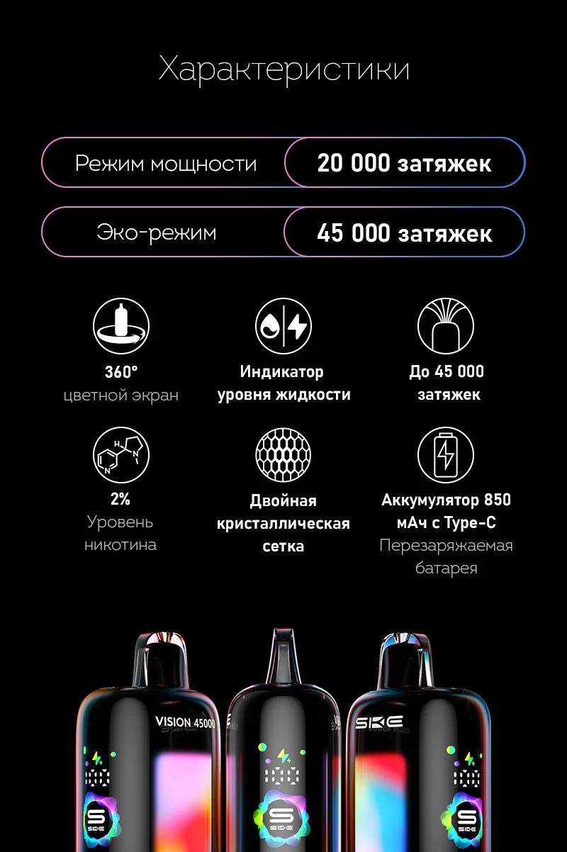 SKE Crystal Vision 45000