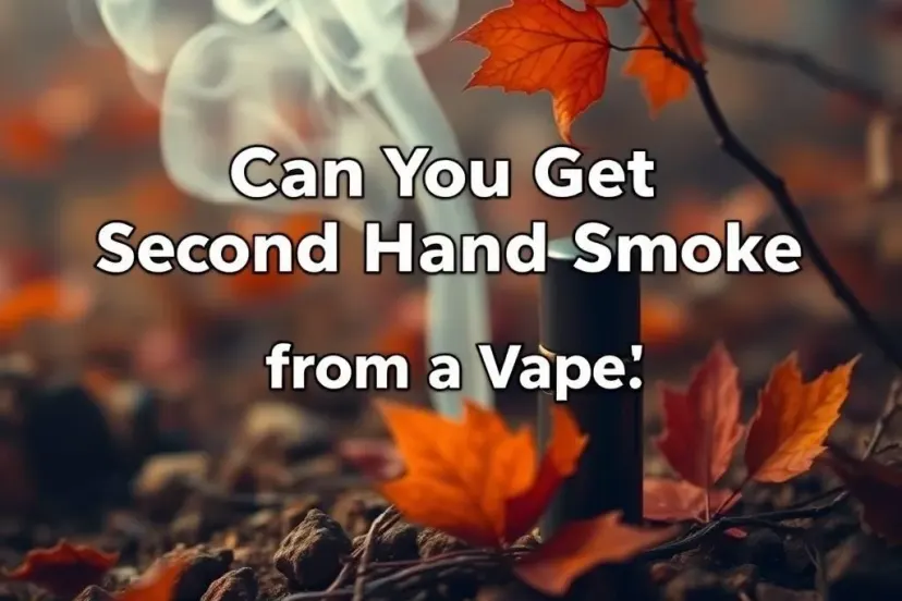 Article cover for Can You Get Second Hand Smoke from a Vape?