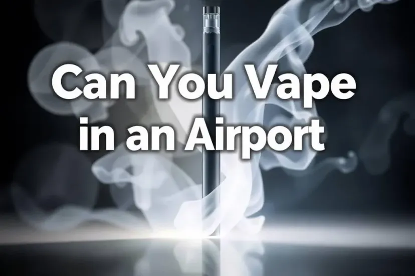 Article cover for Can You Vape in an Airport?