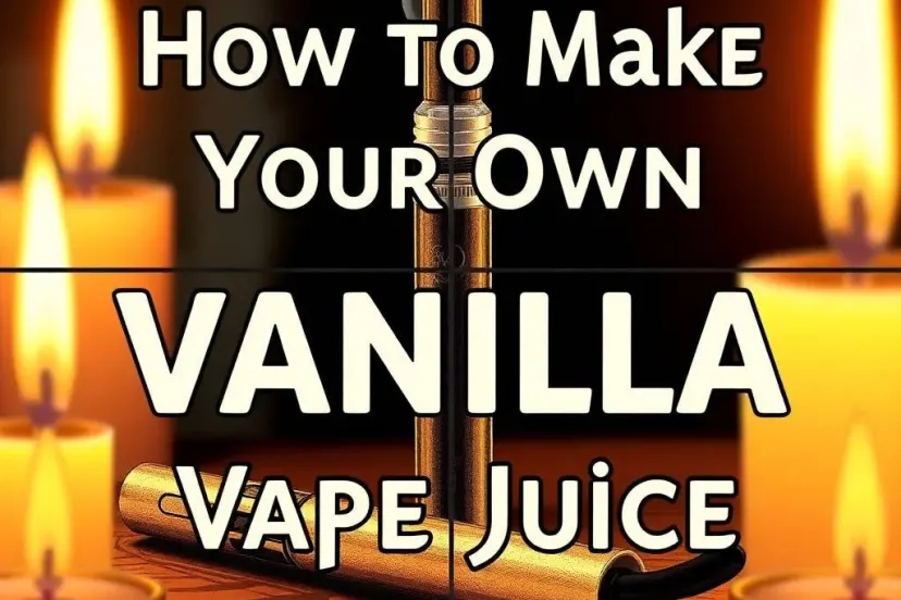 Article cover for How to Make Your Own Vanilla Vape Juice