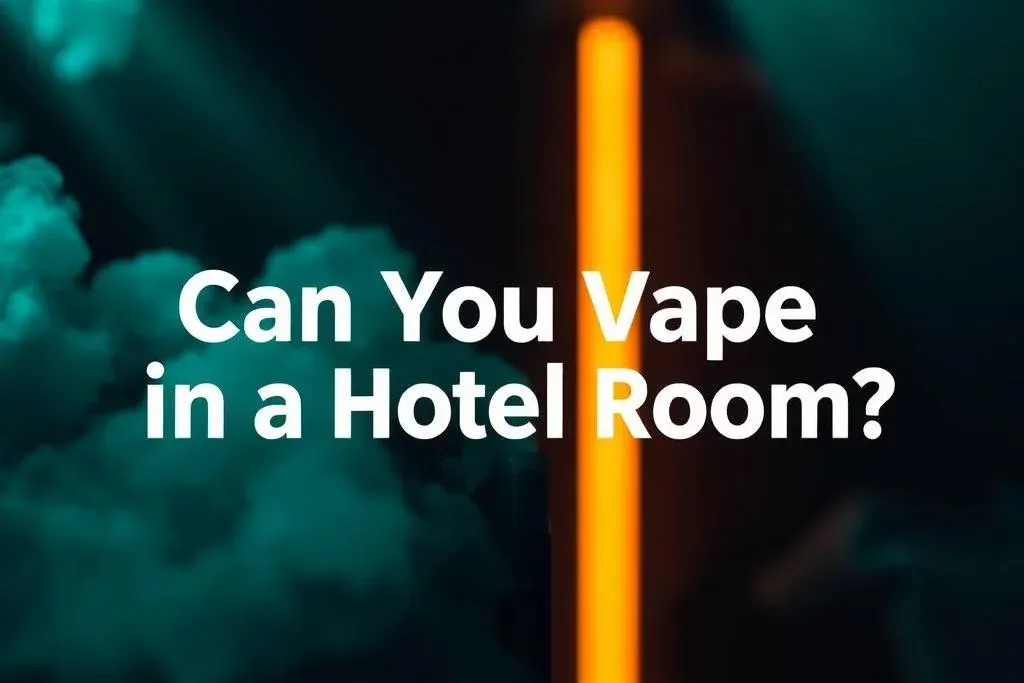 Can You Vape in a Hotel Room?