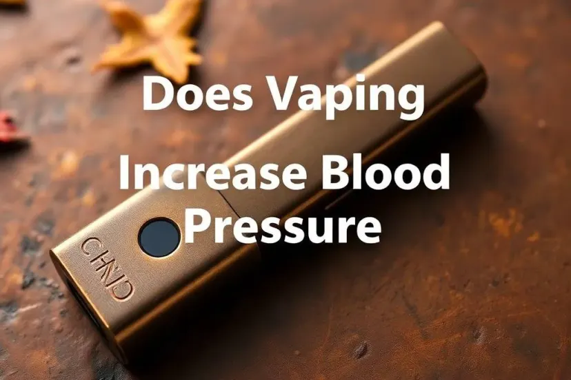 Article cover for Does Vaping Increase Blood Pressure?