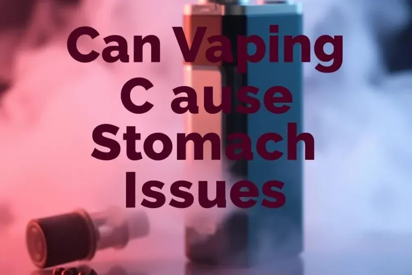 Article cover for Can Vaping Cause Stomach Issues?