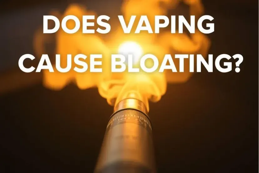 Article cover for Does Vaping Cause Bloating?