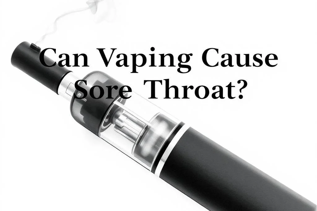 Article cover for Can Vaping Cause Sore Throat?
