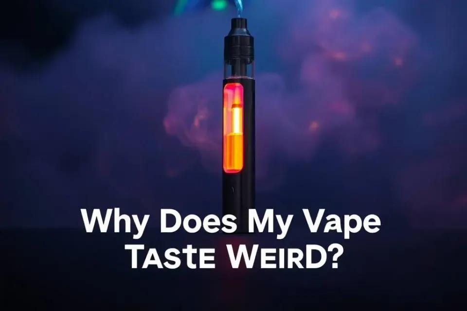 Why Does My Vape Taste Weird? - Crystal Vape & Crystal Bar & SKE Vape  Official Station